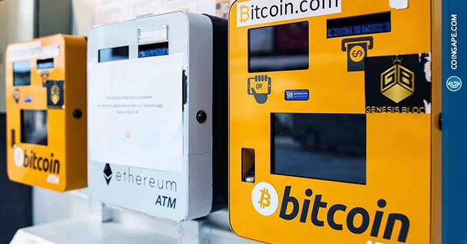 จำนวนตู้ ATM Bitcoin เพิ่มขึ้น 70% ใน 6 เดือน
