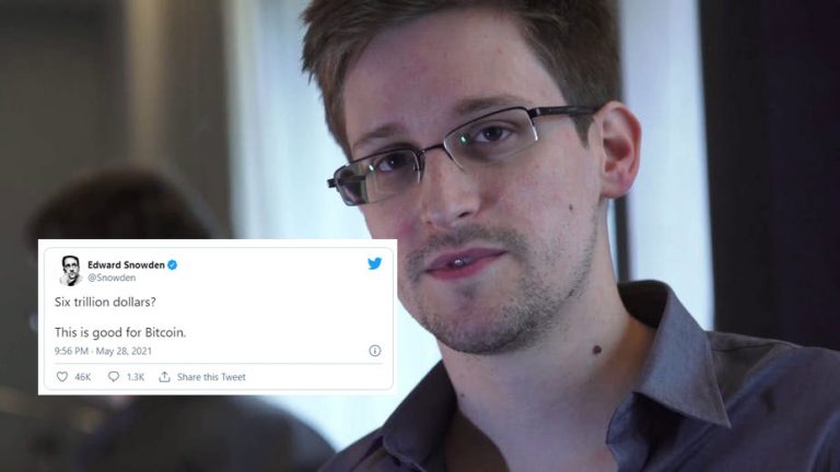 Edward Snowden กล่าวเงินกระตุ้นเศรษฐกิจ 6 ล้านล้านดอลลาร์ระลอกใหม่จะส่งผลดีต่อ Bitcoin