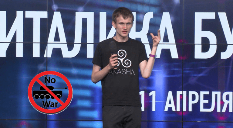 Vitalik Buterin ส่งสารถึงรัสเซีย เรียกร้องอย่าทำสงคราม