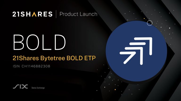 21SHARES และ BYTETREE ประกาศเปิดตัวกองทุน BITCOIN X GOLD ETP ตัวแรกของโลก