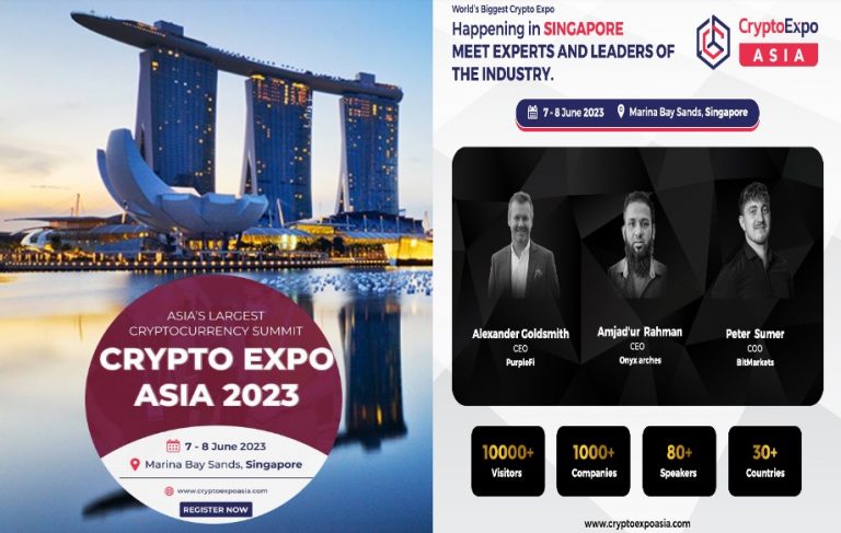 เตรียมพบกับการประชุมสุดยอด cryptocurrency ที่ใหญ่ที่สุดในเอเชีย “Crypto Expo Asia 2023”