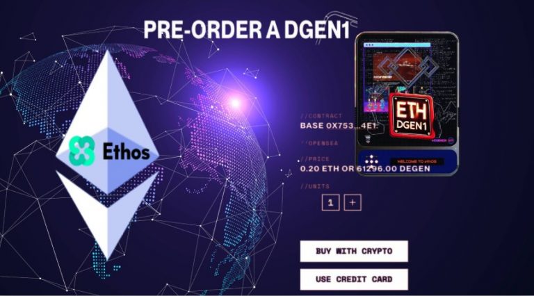 ethOS เปิดตัว dGEN1 อุปกรณ์สำหรับการโต้ตอบ dApp บนเครือข่าย Ethereum