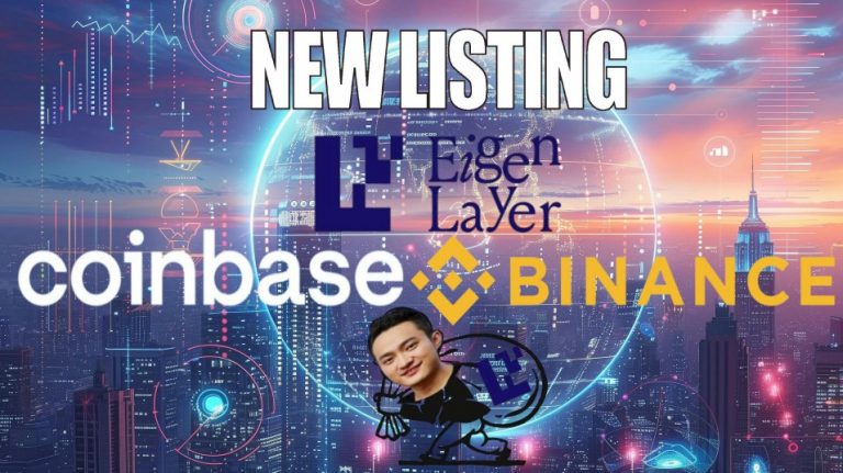 Coinbase และ Binance ประกาศลิสต์ EigenLayer (EIGEN) ในขณะที่ Justin Sun มีการโอนเหรียญนี้ล๊อตใหญ่